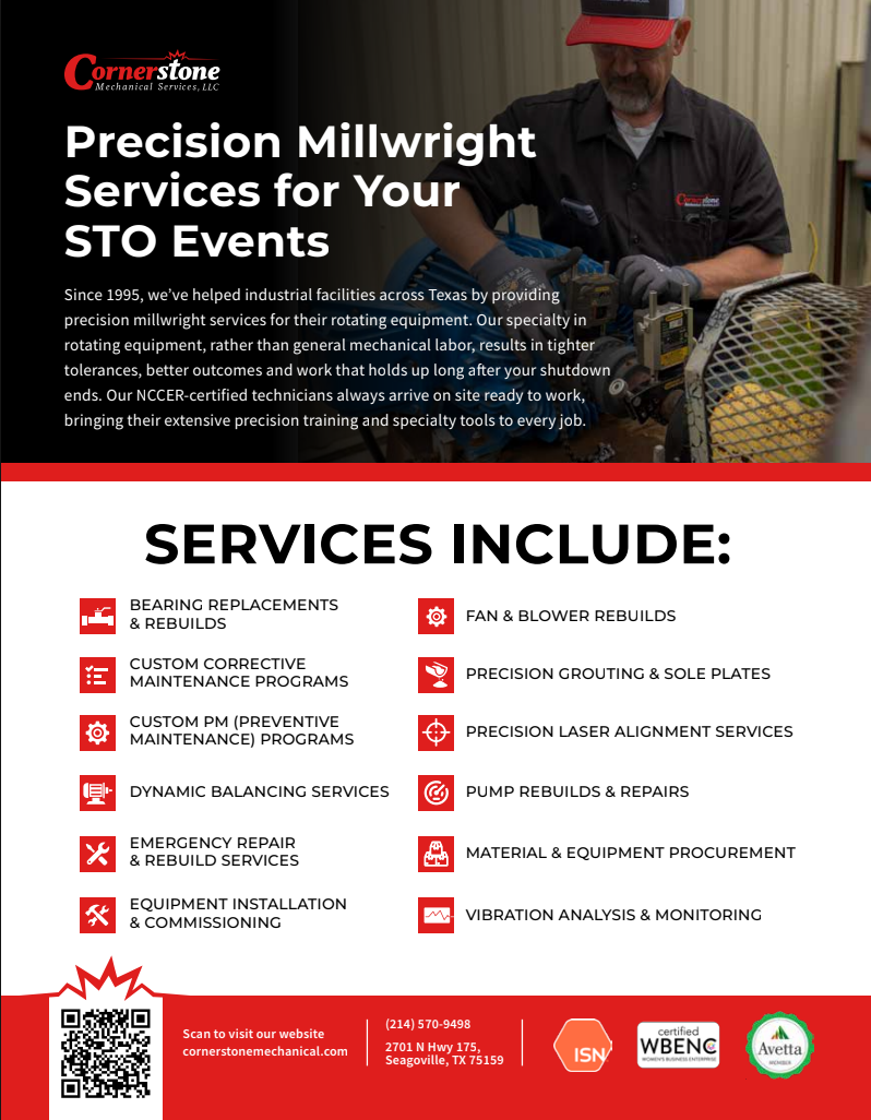 Precision Millwright Services For Your STO Events